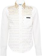 Prada Studded Shirt - White