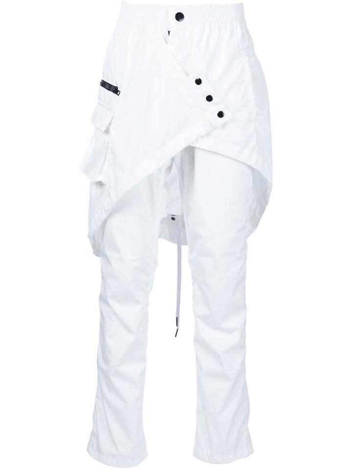 Ktz Asymmetric Apron Trousers