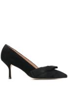 Stuart Weitzman Jesse Bow Pumps - Black