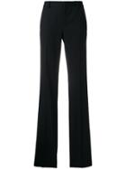 Saint Laurent Long Length Tailored Trousers - Black