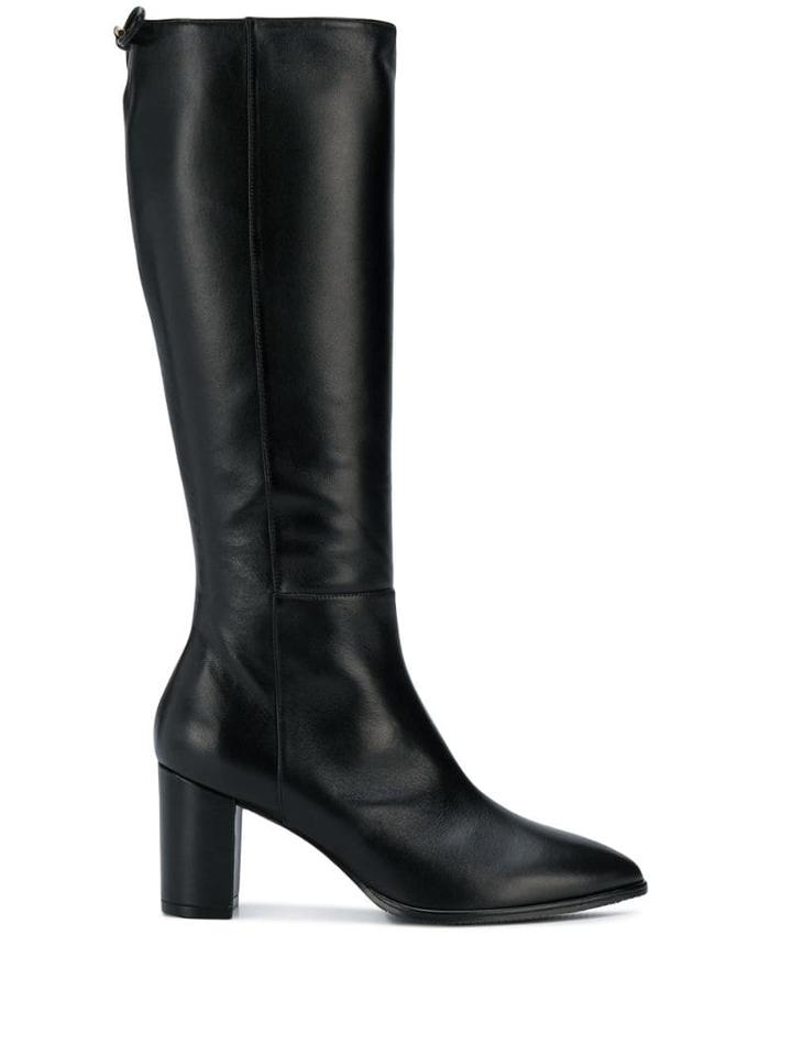 Stuart Weitzman Hettie Mid-calf Boots - Black