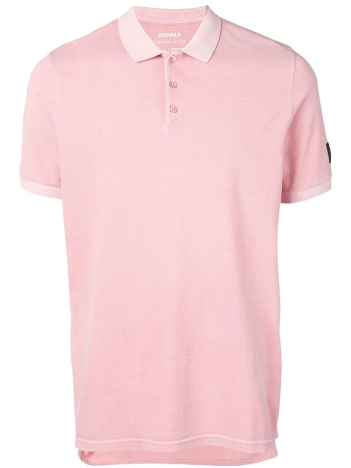 Ecoalf Short Sleeve Polo Shirt - Pink