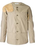 J.w. Anderson Suede Patch Jacket