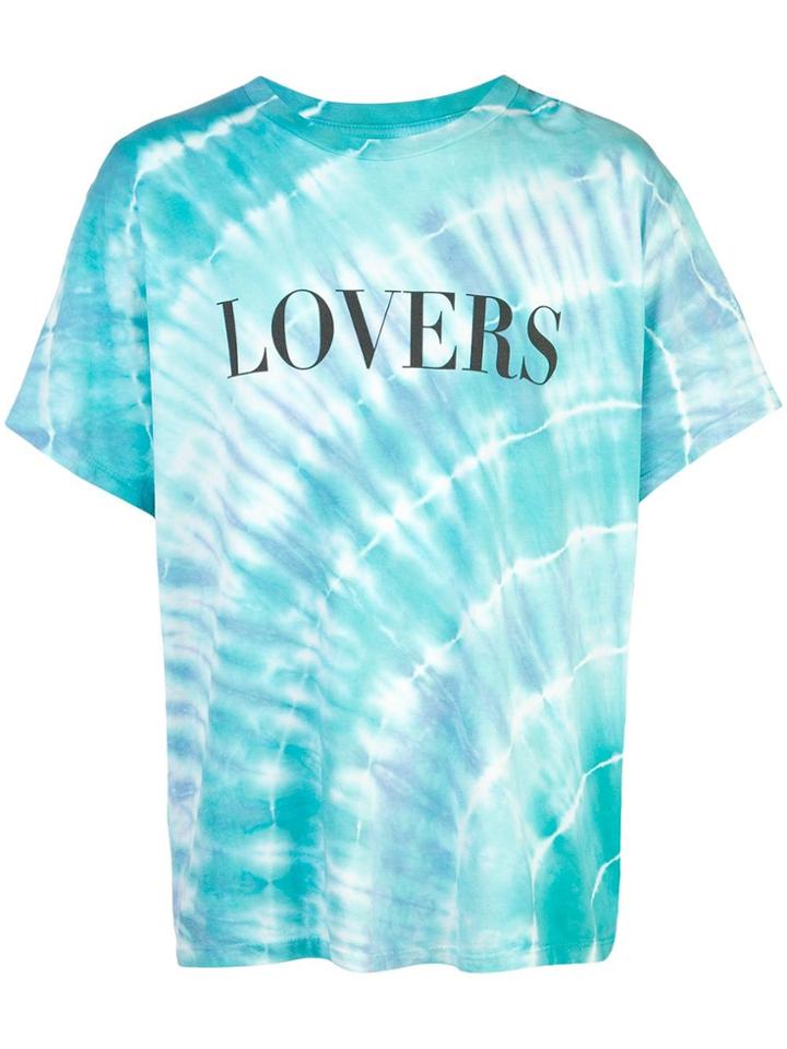 Amiri Graphic Print T-shirt - Blue