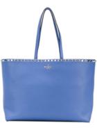 Valentino Rockstud Shopper Tote Bag - Blue