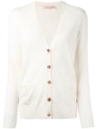 Tory Burch Madeline Cardigan - Neutrals