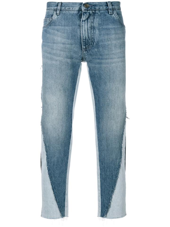 Dolce & Gabbana Deconstructed Jeans - Blue