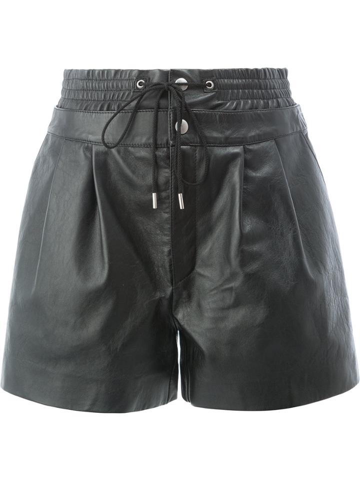 Saint Laurent Drawstring Shorts - Black