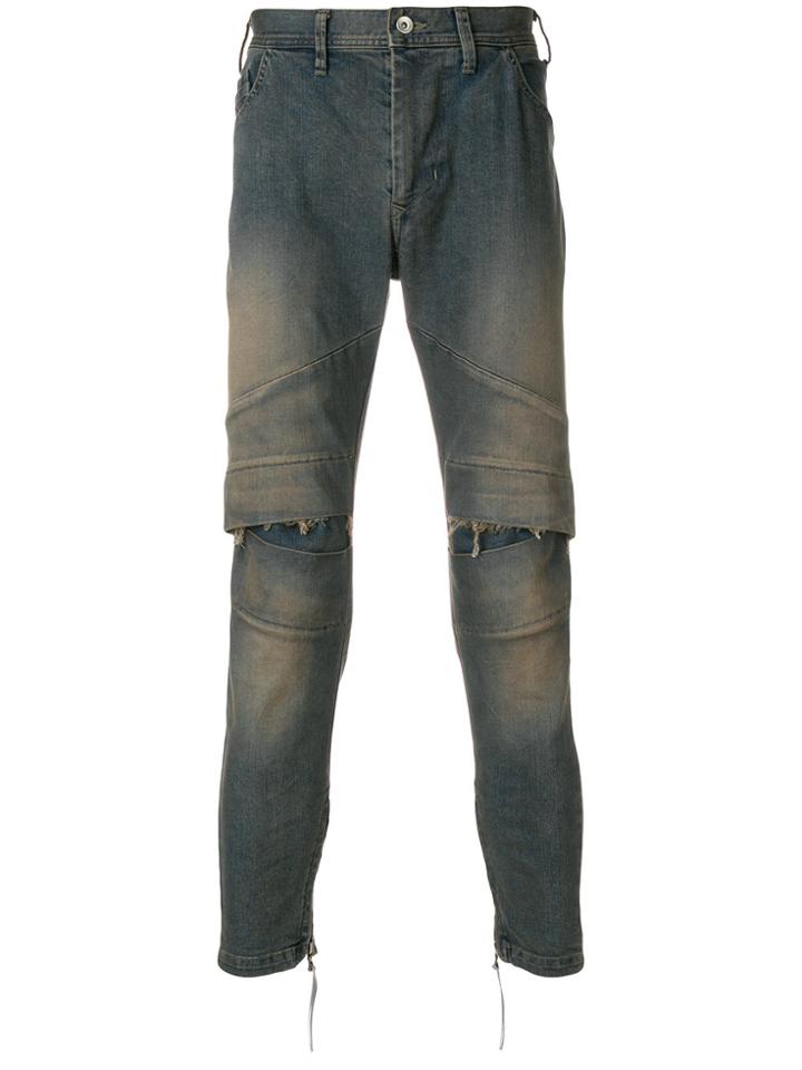 Julius Ripped Jeans - Black