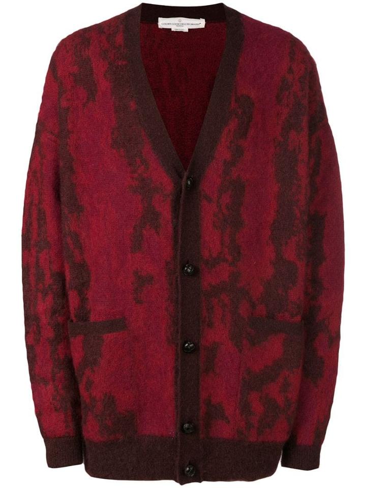 Golden Goose Oversized Button-down Cardigan - Red