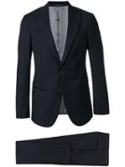 Giorgio Armani - Notched Two-piece Suit - Men - Acetate/cupro/virgin Wool - 48, Blue, Acetate/cupro/virgin Wool