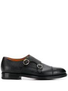 Santoni Monk Strap Shoes - Blue