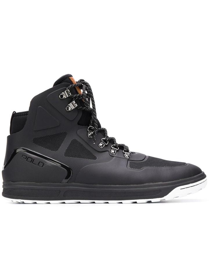 Polo Ralph Lauren Lace-up Boots - Black