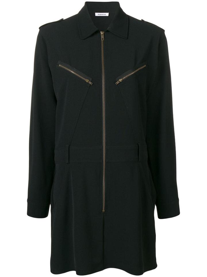 P.a.r.o.s.h. Short Shift Dress - Black