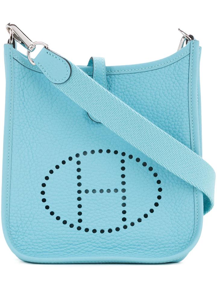Hermès Vintage Evelyne Tpm Shoulder Bag - Blue
