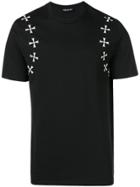 Neil Barrett Maltese Cross Printed T-shirt - Black