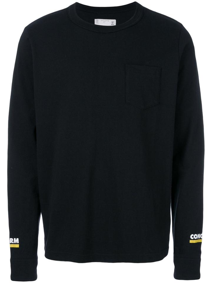 Sacai Luck Long Sleeve T-shirt - Black