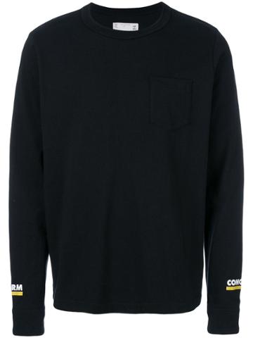 Sacai Luck Long Sleeve T-shirt - Black