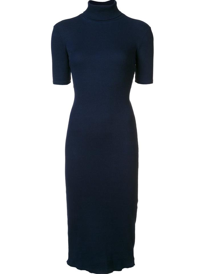 Ag Jeans Fitted Roll Neck Dress