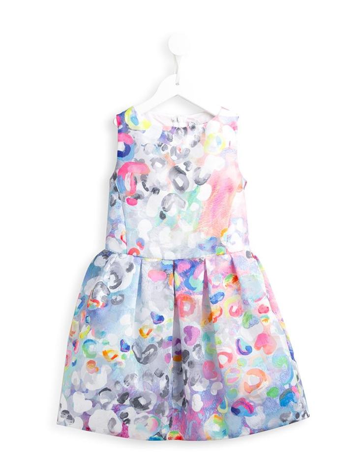 Simonetta Abstract Print Dress, Girl's, Size: 10 Yrs