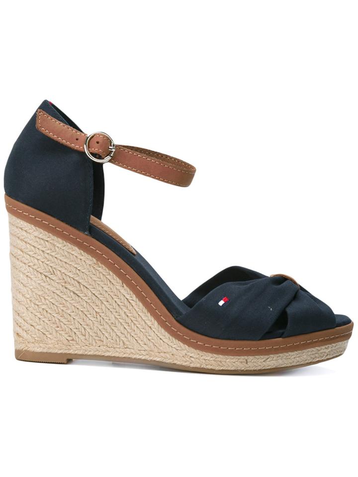 Tommy Hilfiger Wedged Sandals - Blue