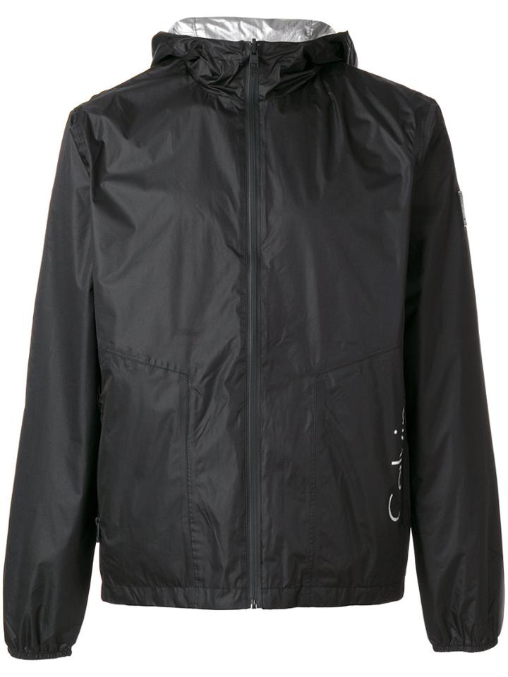 Ck Jeans Reversible Windbreaker Jacket - Black