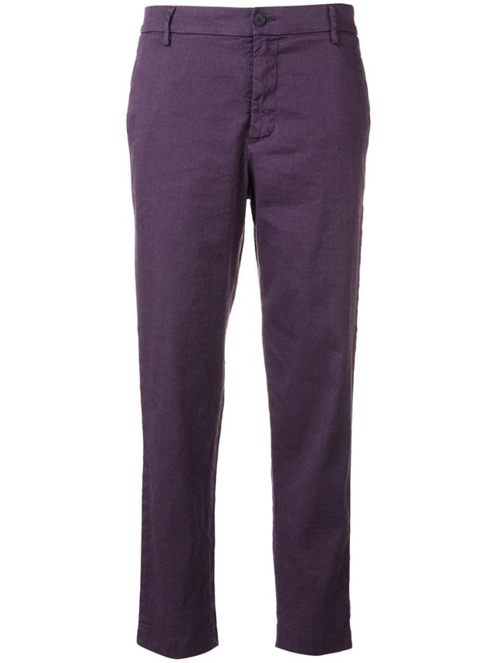 Barena Classic Chino Trousers - Purple