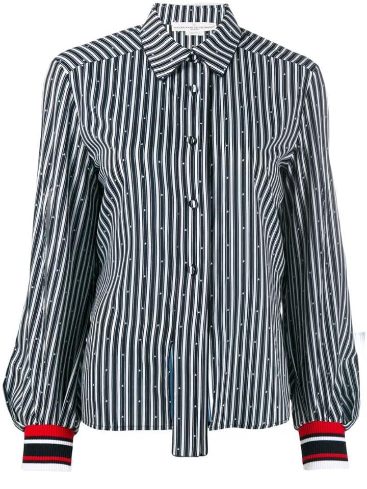 Golden Goose Tofu Striped Shirt - Blue