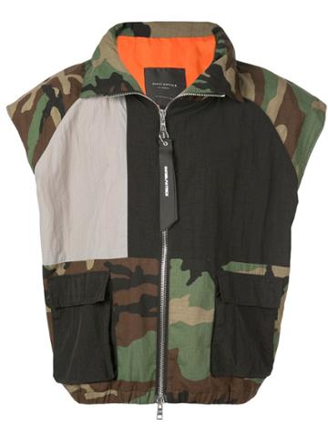 Daniel Patrick Cargo Vest - Green