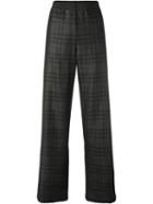 Maison Margiela Checked Straight Leg Trousers