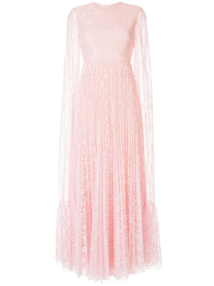 Huishan Zhang Amelia Lace Gown - Pink