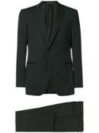 Caruso Classic Fitted Suit - Black