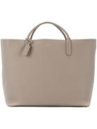 Smythson Classic Tote Bag - Grey
