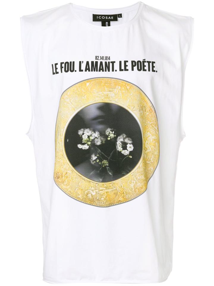 Icosae Printed T-shirt - White