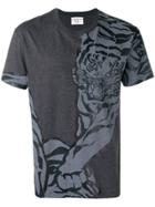 Valentino Tiger Print T-shirt - Grey