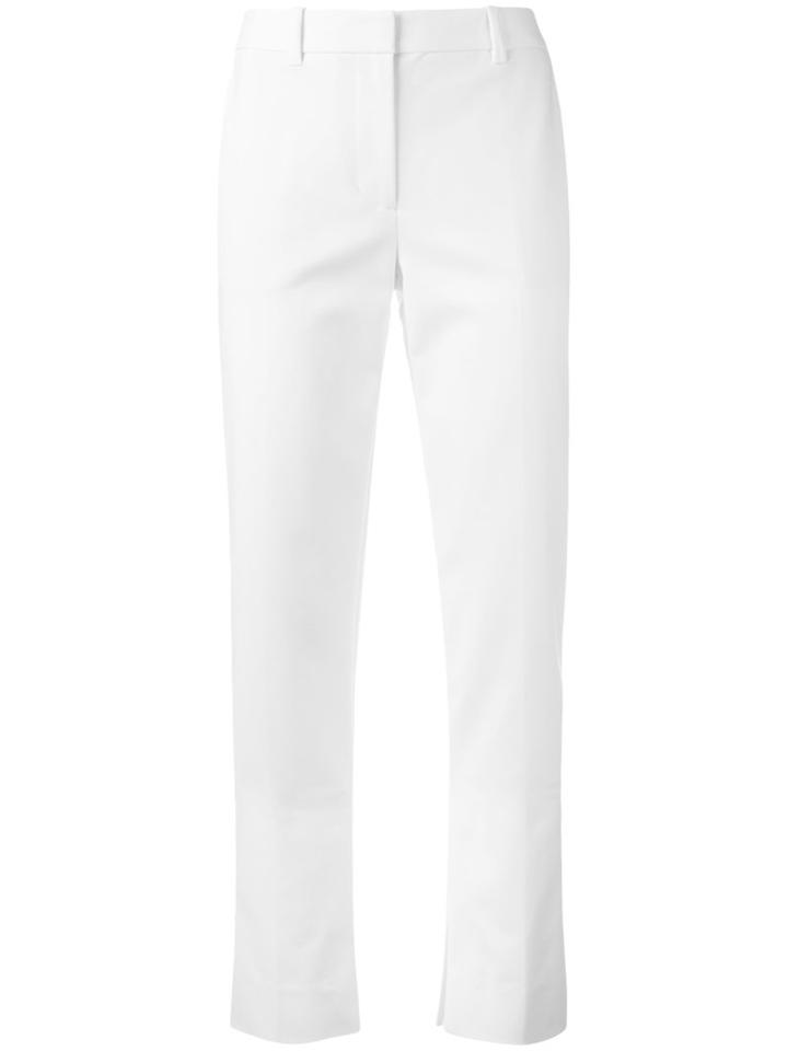 3.1 Phillip Lim Needle Trousers, Women's, Size: 8, White, Spandex/elastane/polyamide/cotton