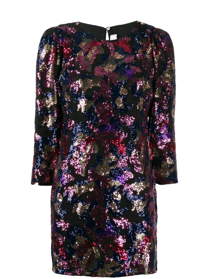 Iro Pailettes Mini Dress - Pink