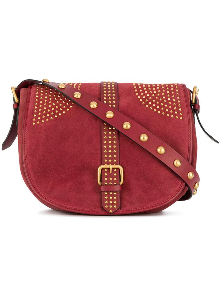 Red Valentino Studded Saddle Bag
