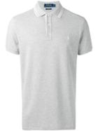 Polo Ralph Lauren Embroidered Logo Polo Shirt, Men's, Size: Large, Grey, Cotton