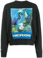 Heron Preston Logo Graphic Print Sweatshirt - Black
