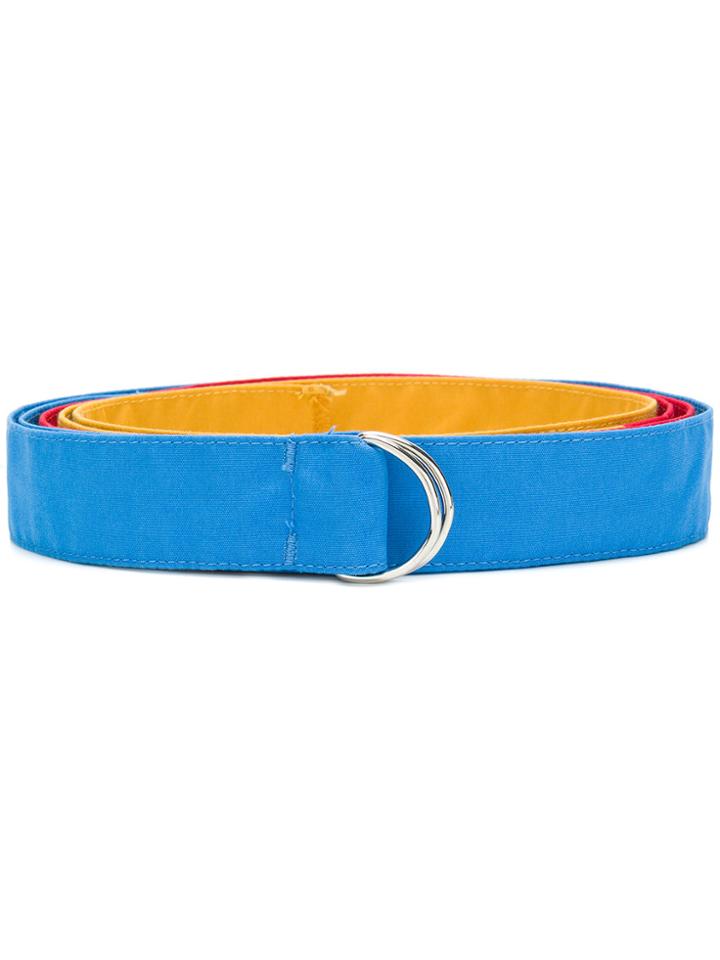 Engineered Garments D-ring Buckle Belt - Blue