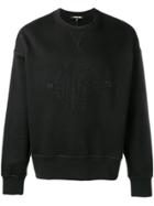 Roberto Cavalli Embroidered Logo Sweatshirt - Black