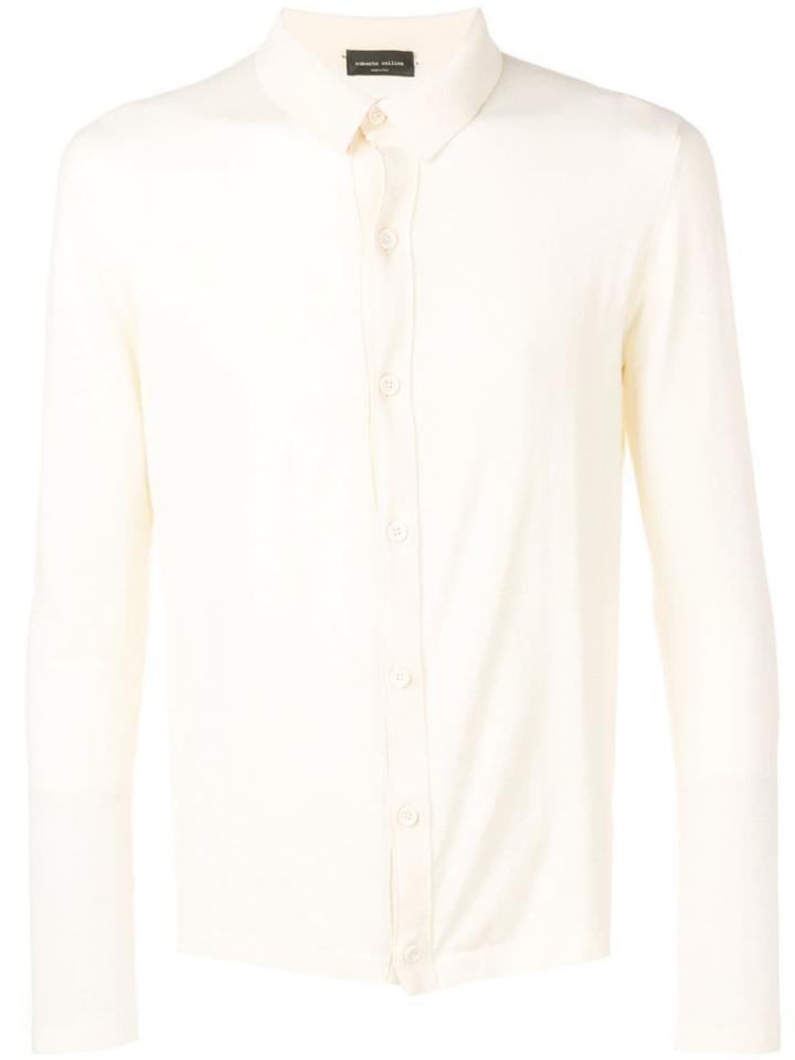 Roberto Collina Fine Knit Buttoned Cardigan - Neutrals