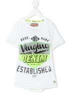 Vingino - Neon Detailing T-shirt - Kids - Cotton - 12 Yrs, White
