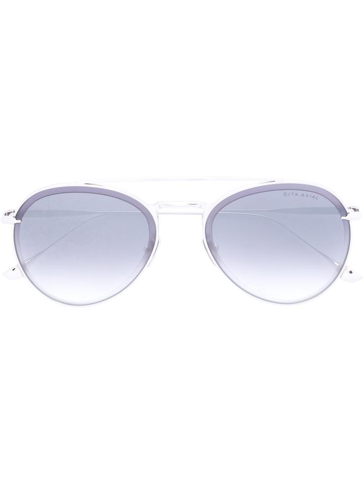 Dita Eyewear - 'axial' Sunglasses - Women - Metal - 57, Grey, Metal