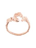 Karen Walker Acorn And Leaf Ring - Metallic