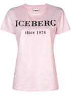 Iceberg Logo T-shirt - Pink