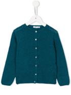 Knot Stitch Pointelle Cardigan, Girl's, Size: 6 Yrs, Blue