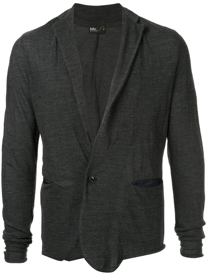 Kolor Knitted Light Blazer - Grey