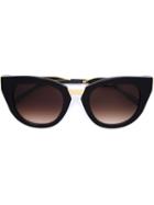 Thierry Lasry Snobby Sunglasses, Women's, Black, Acetate/metal Other